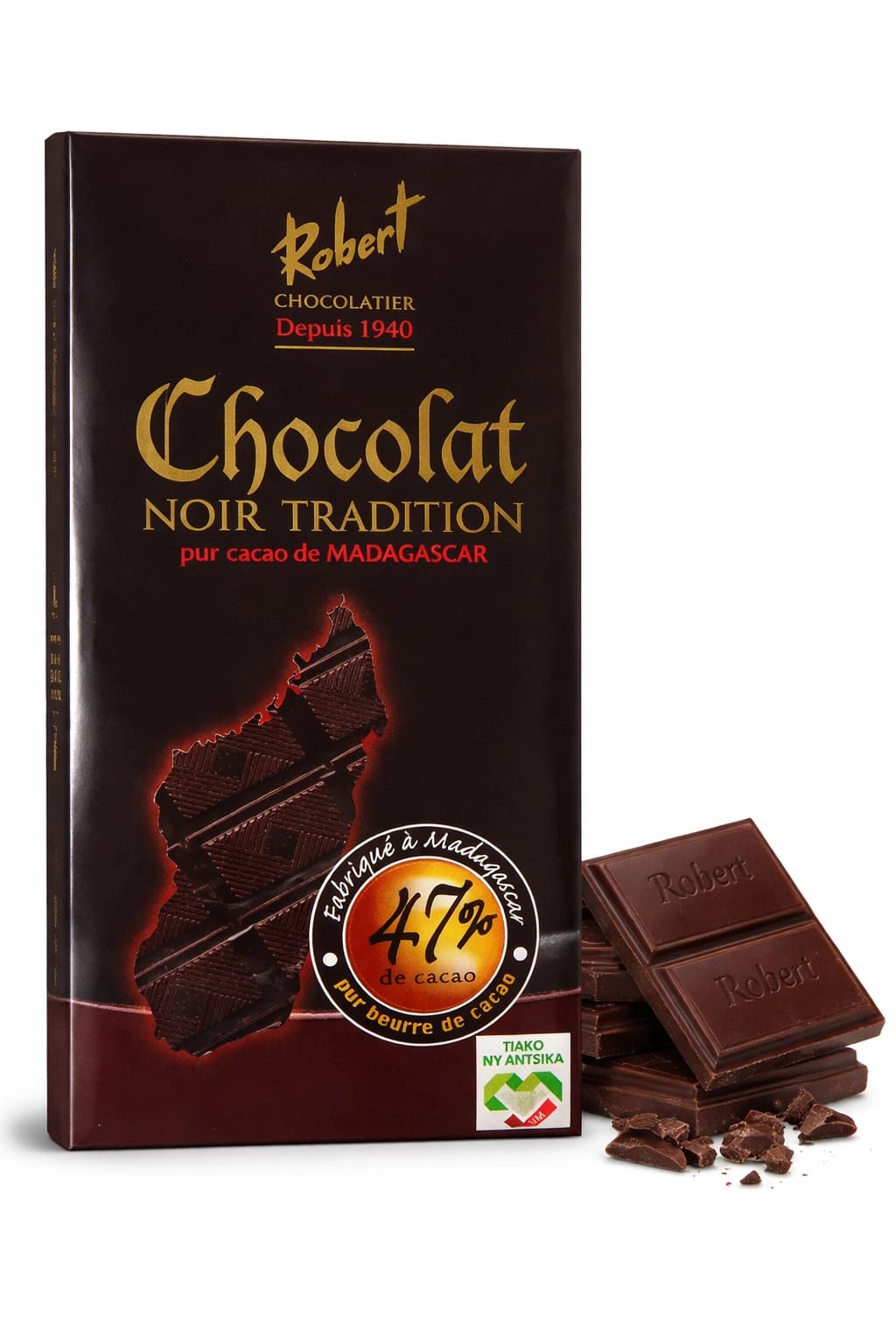 Chocolat Noir 75g Robert