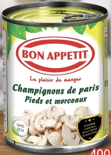 Champignons de Paris 400g