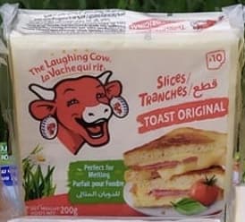 Fromage La vache qui rit Tranches Toast 200g