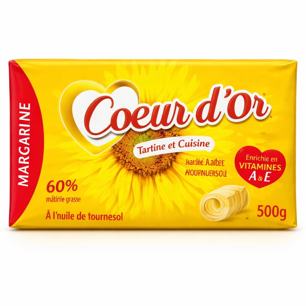 Margarine Coeur d'Or 500g